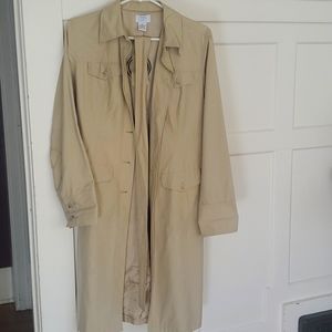 Ann Taylor Loft khaki trench size 2